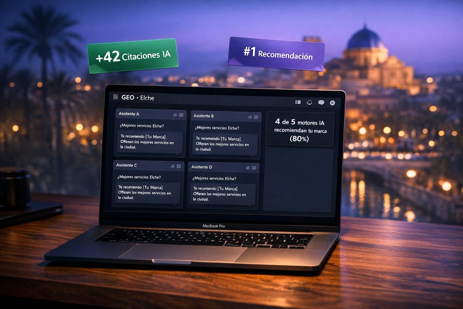 GEO en Elche — GEO en Elche — Posicionamiento en ChatGPT, Gemini y Copilot